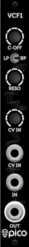 Erica Synths - Pico VCF1 - Filter - Modular Synthesizer