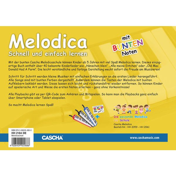 Cascha Verlag Melodica schnell und einfach
