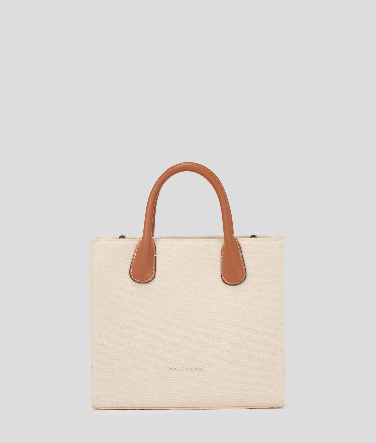 CABAS CARRÉ K/AUTOGRAPH - Naturel