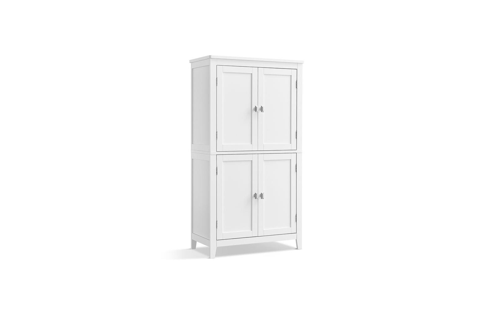 Vitrine Landhausstil 60 x 110 cm, WeissSchrank