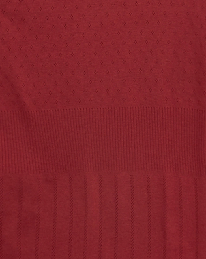 Langarmshirt BASIC DORIA MINI in rosewood