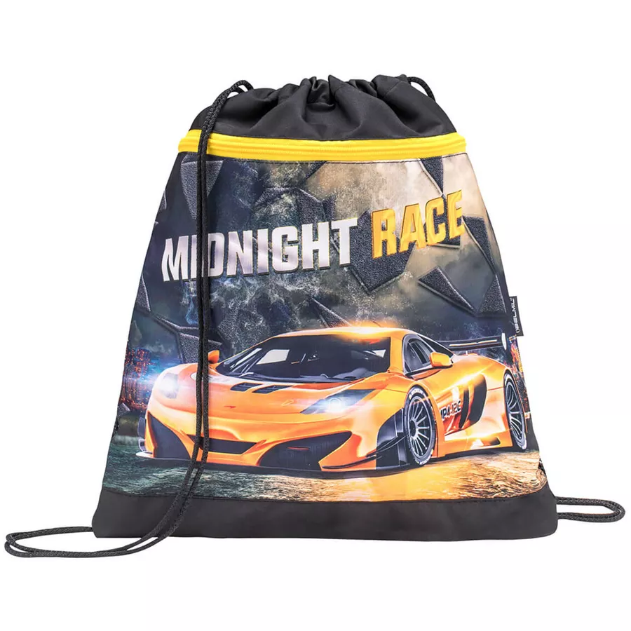 Belmil Schulranzen Classy Schulranzen Set 5-teilig mit Brustgurt Midnight Race