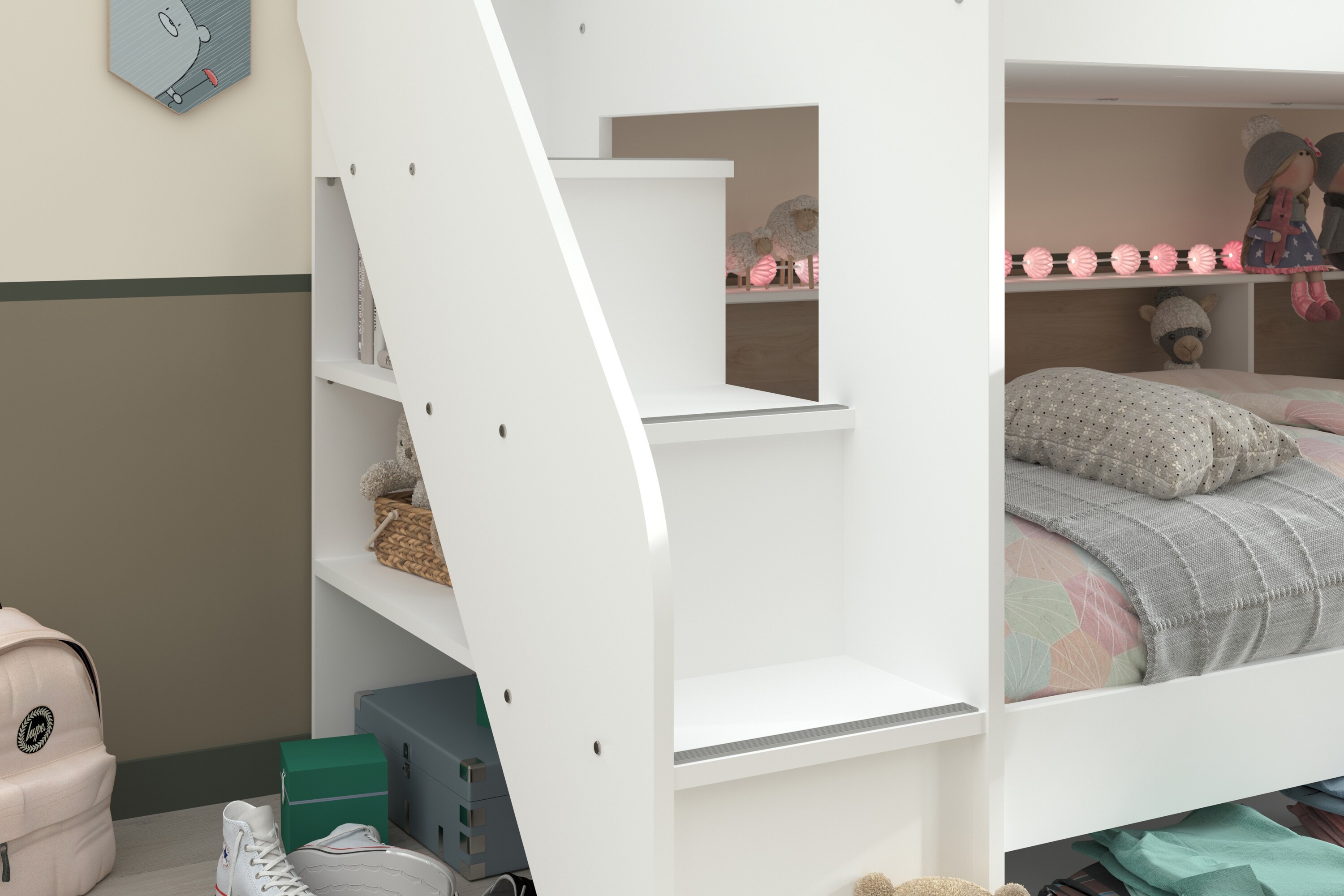 Parisot Etagenbett mit Schubkasten 