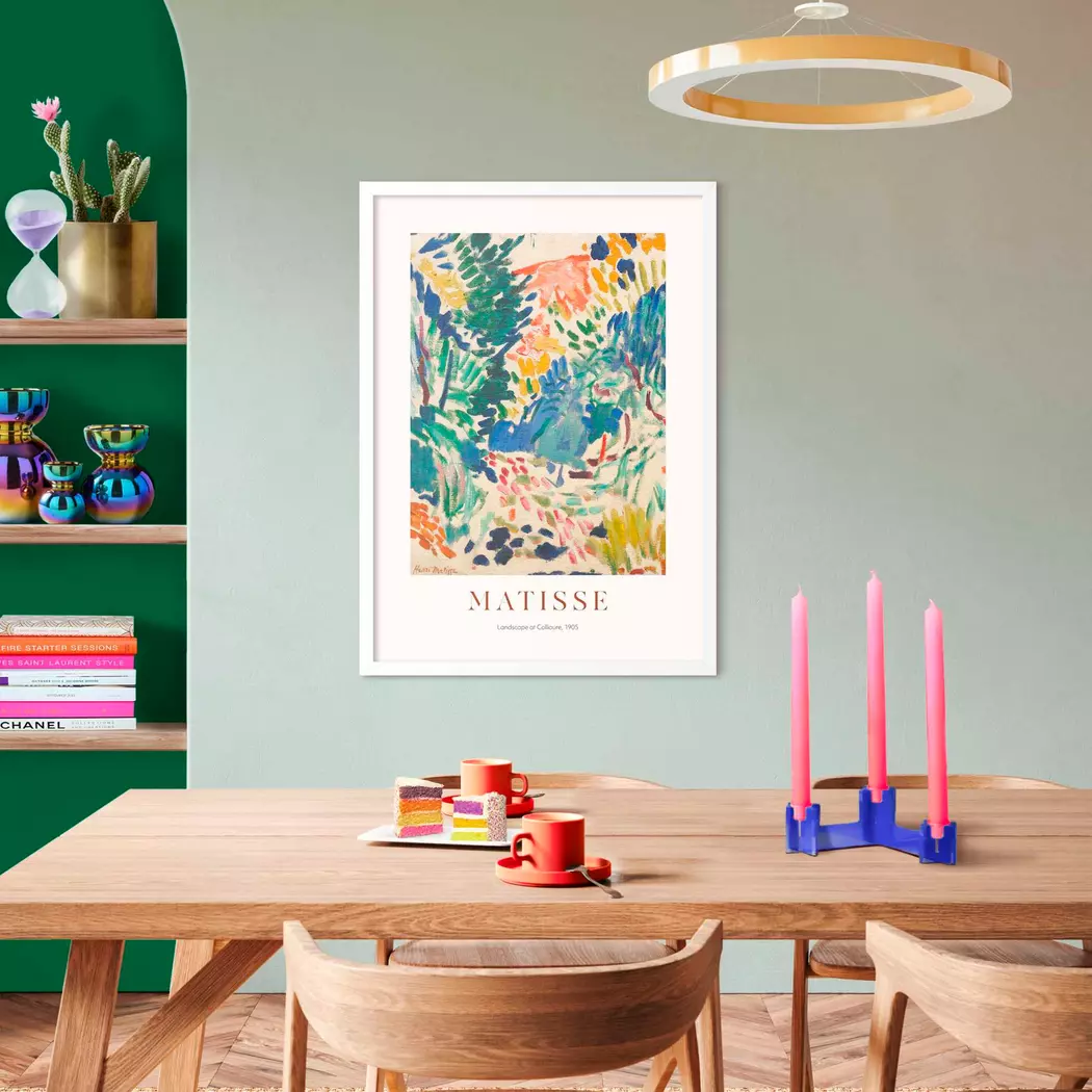Wandbild 50 x 70 cm Primary Garden