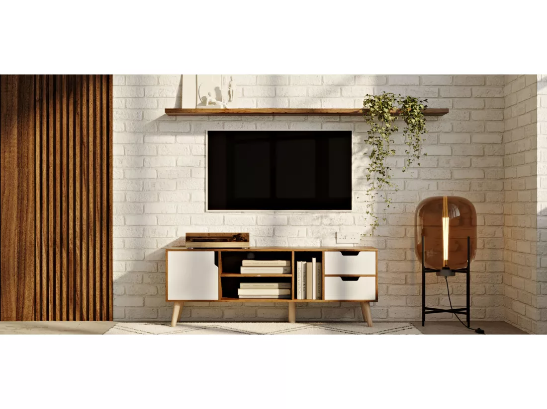 Lampadaire Design - Lampe de Salon - Grand - Grau Fumée