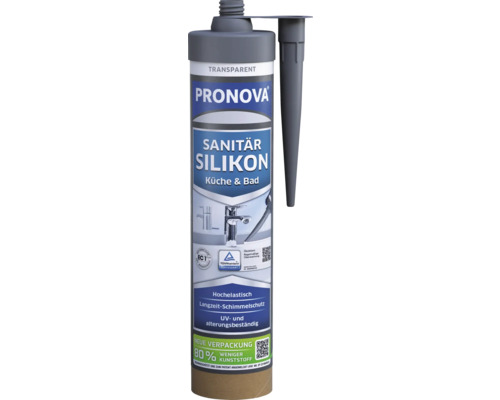 PRONOVA ECO Sanitair Siliconen Transparant 280 ml