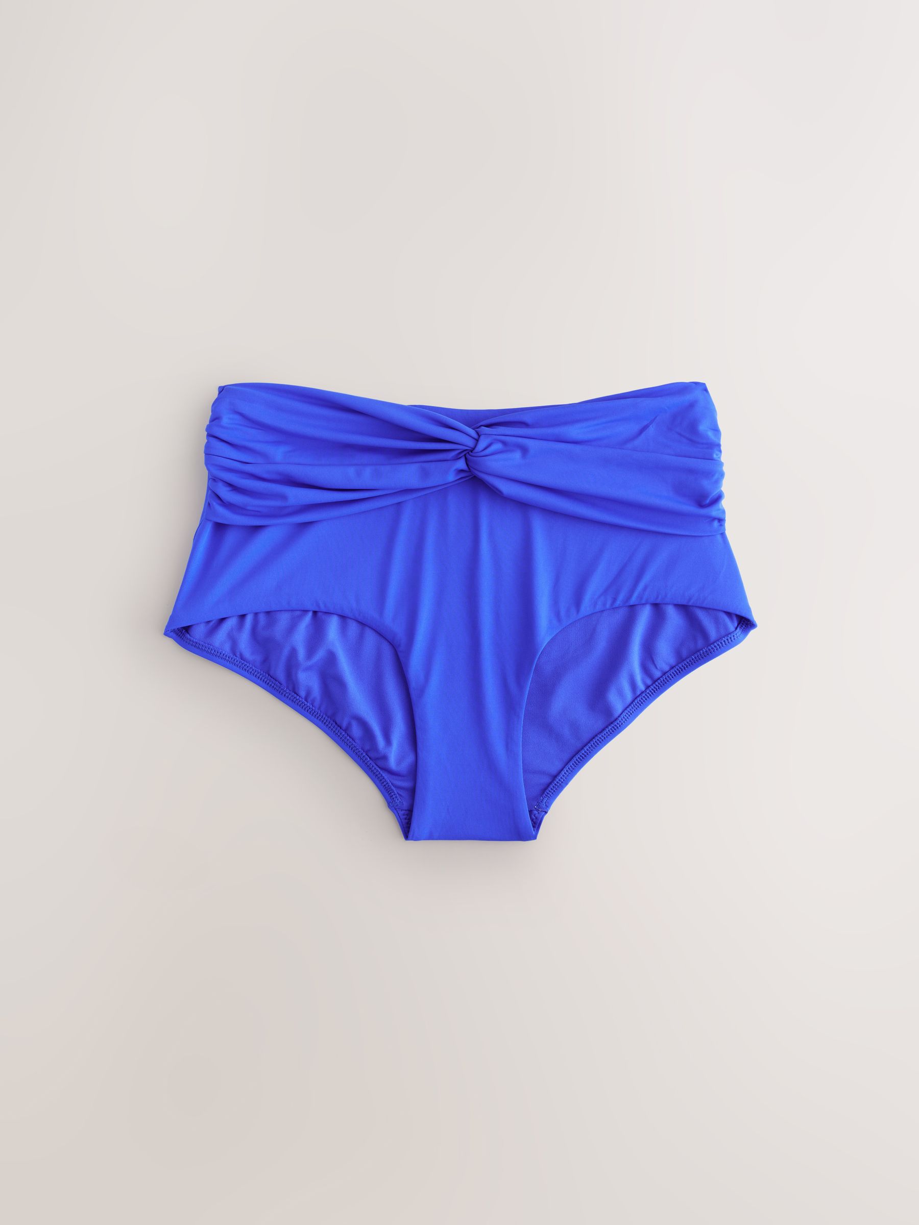 Kobaltblauw - Bikini broekje met print