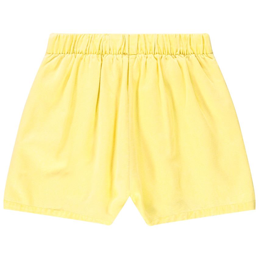 Short en tencel coloré pour fille - Jaune