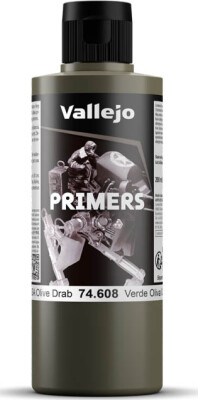 Vallejo - Surface Primer - Usa Olive Drab 200 ML