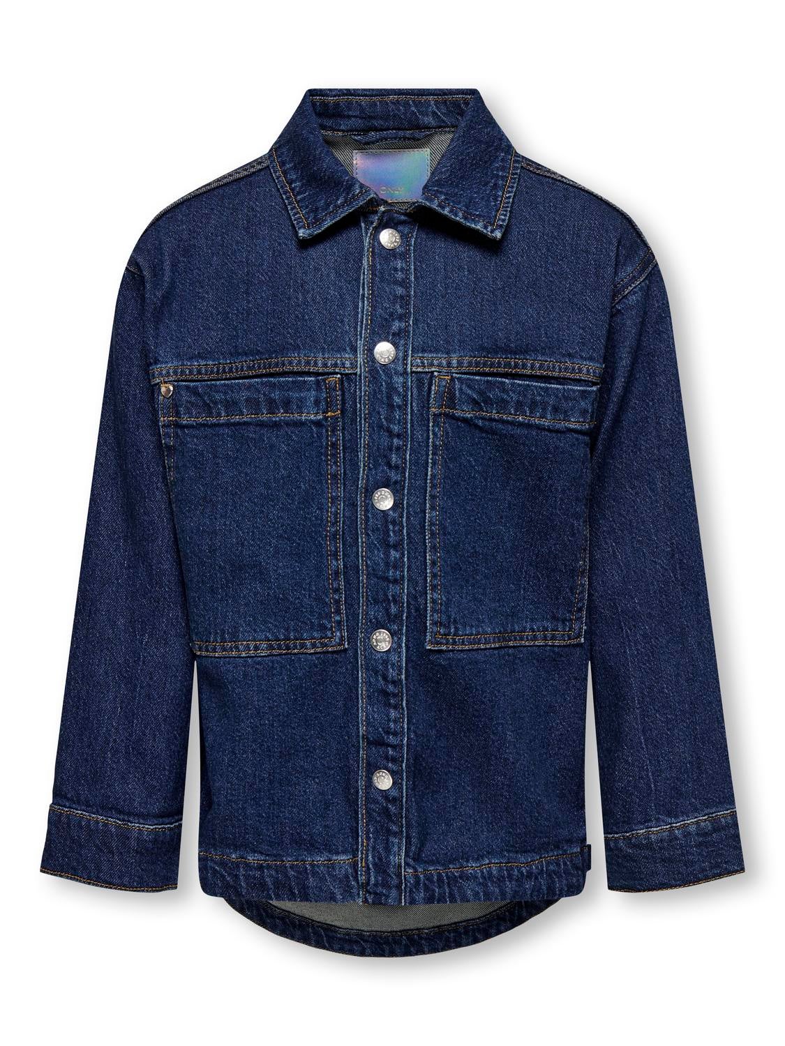 KOGGINA Jeansjacke Dark Blue Denim