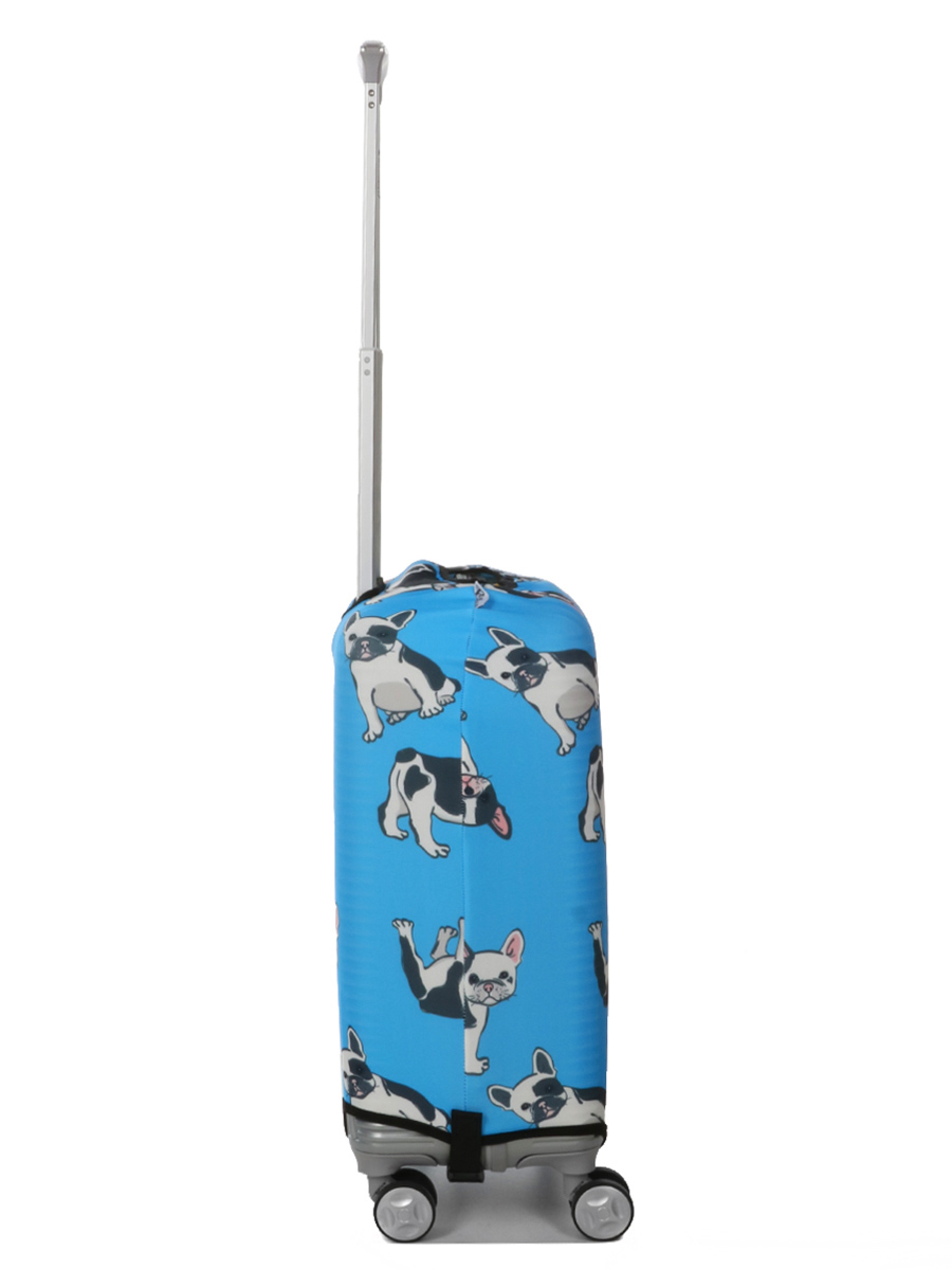 Housse de valise Periea Blue with Dogs S