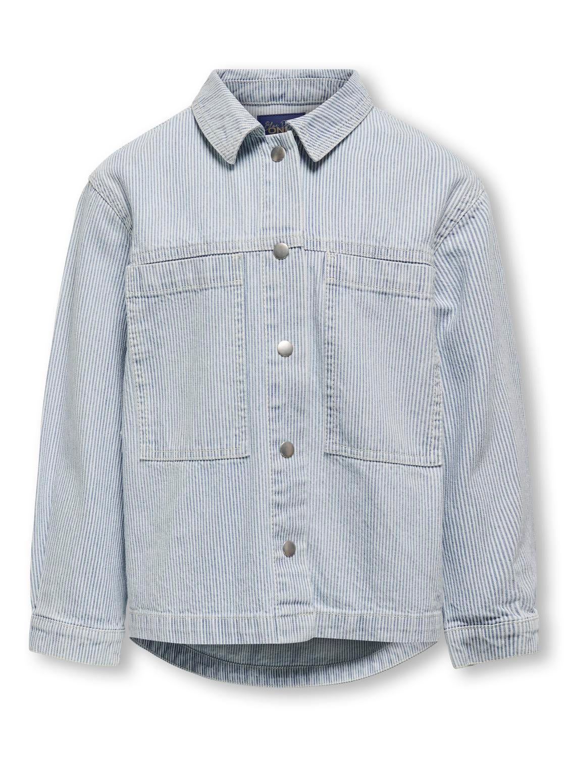 KOGGINA Jeansjacke Light Blue Denim