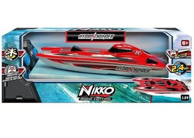 Nikko Hydro Thunder Radiostyrt Båt 30 cm, Rød