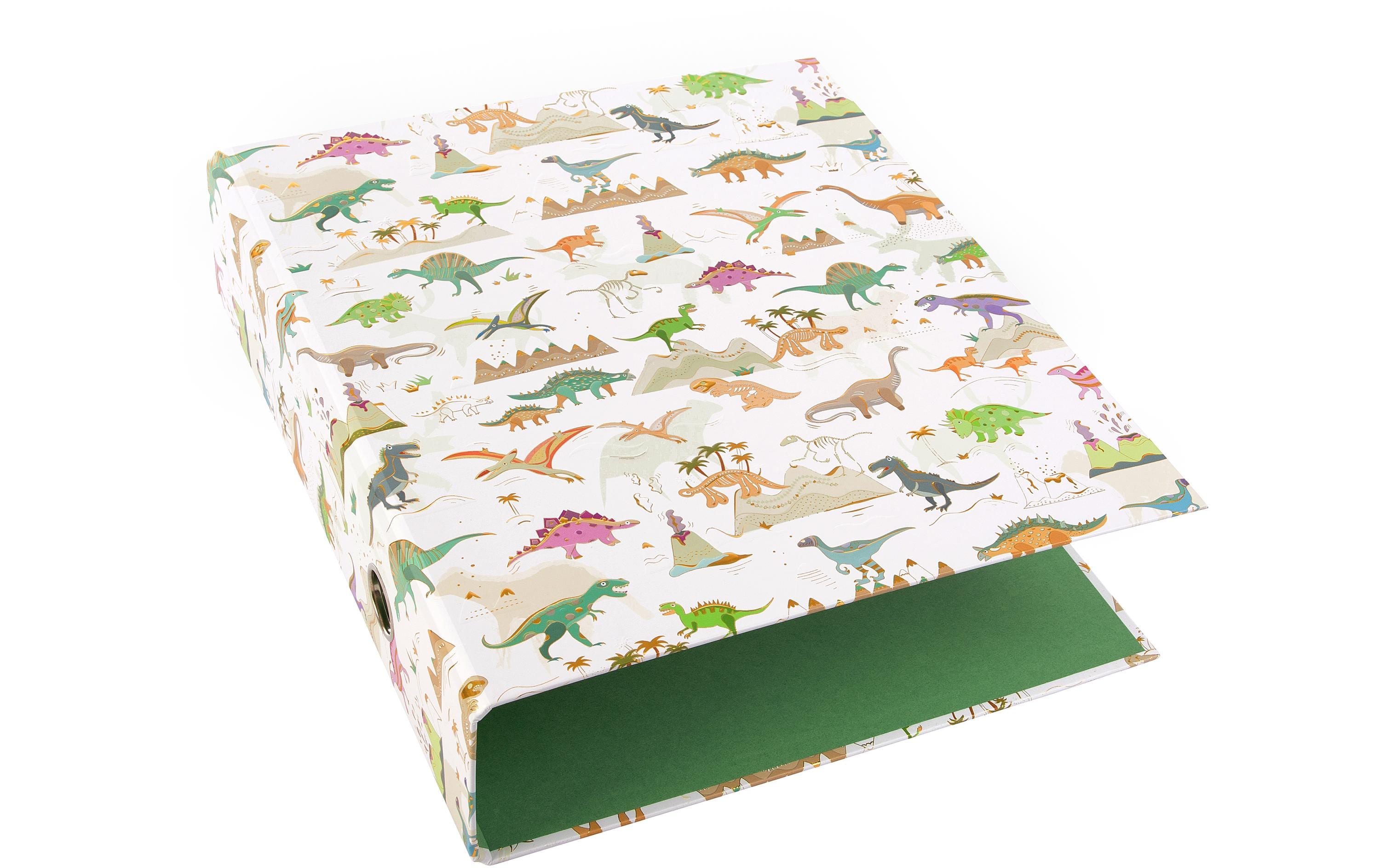 Ordner Dinosaurier 8 cm, MehrfarbigRingbuch