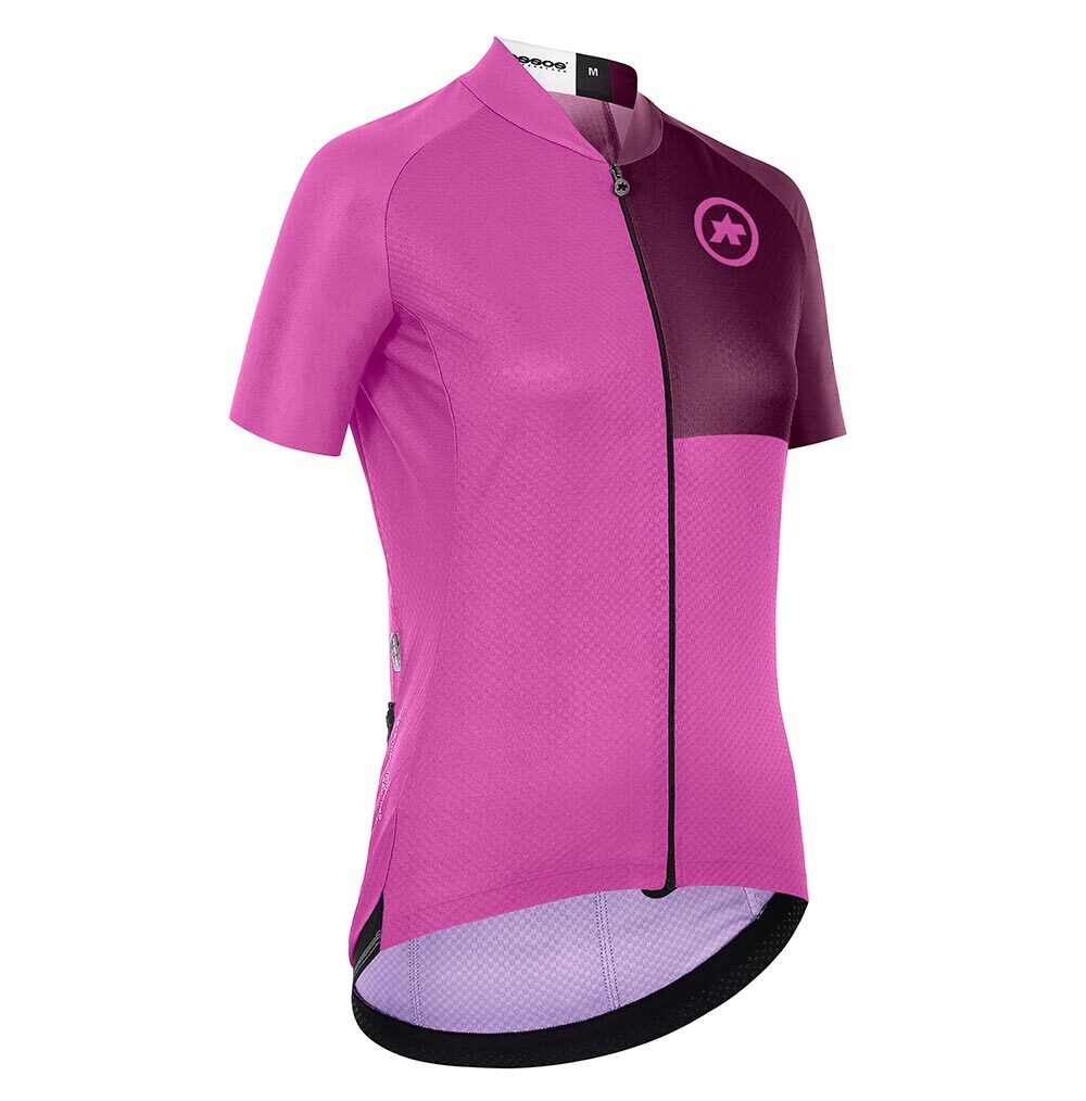 Assos UMA GT C2 EVO Stahlstern Fietsshirt Korte Mouwen Paars Dames