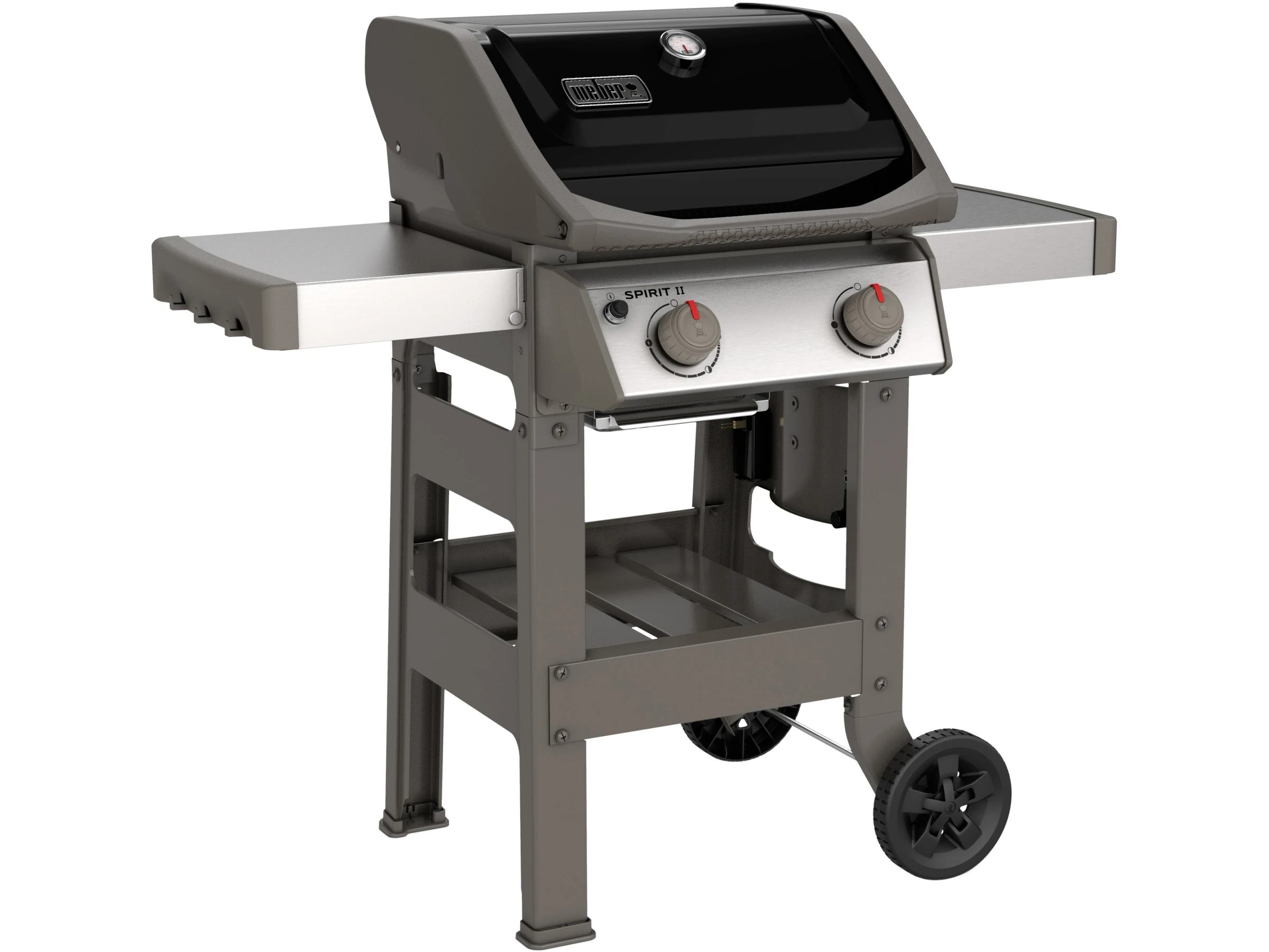 Weber Gasgrill Spirit II E-210 GBS 2 Brenner Aromaschienen Schwarz