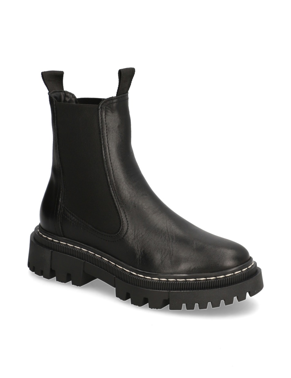 Glattleder Chelsea Boot