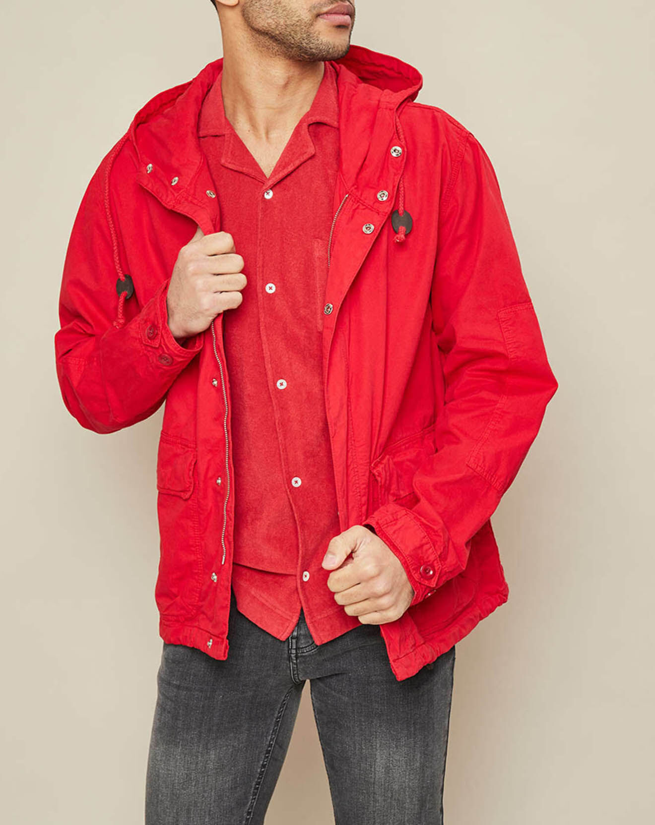 Hartford Manteau Denver coquelicot