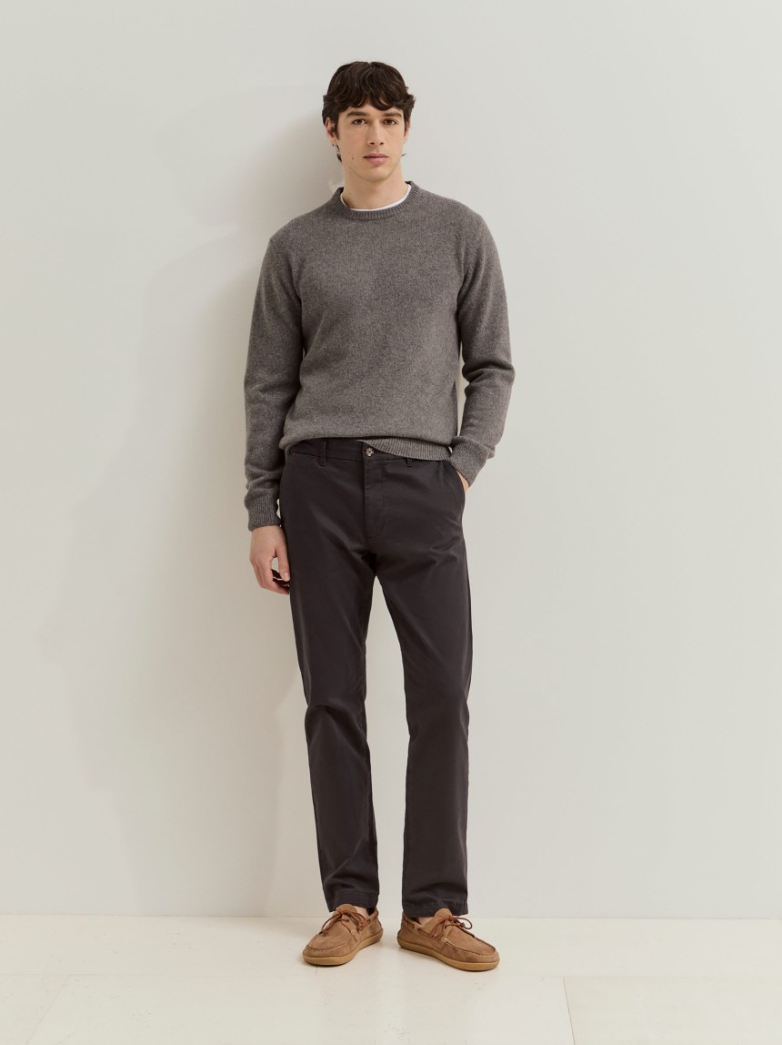 Calças chino regular fit