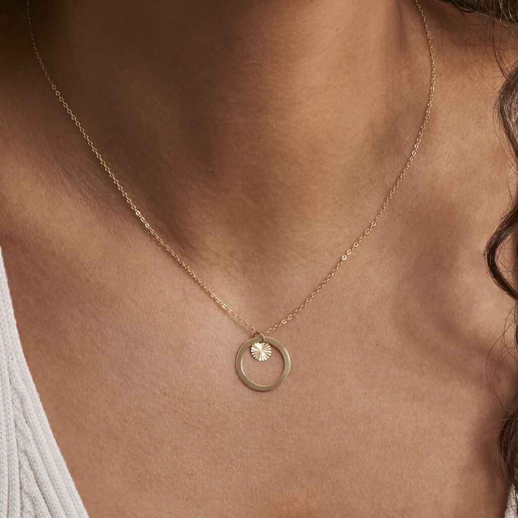 Collier Celestino Or Jaune