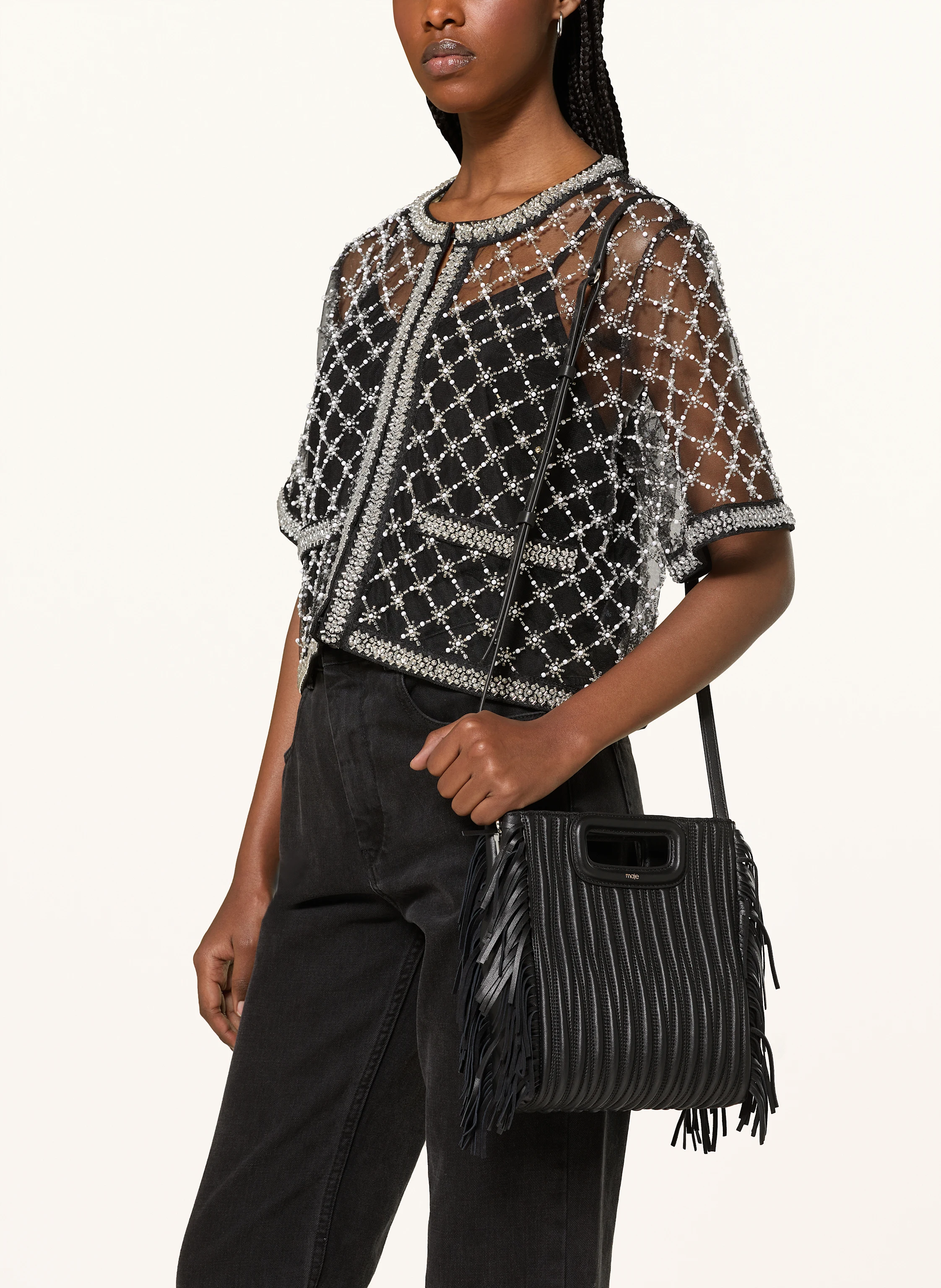 maje Handtasche