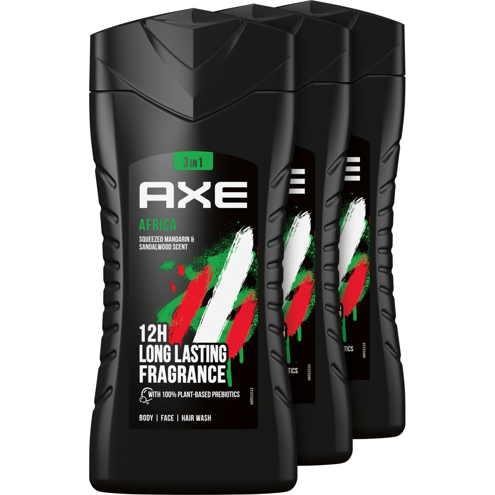 Axe Dusch Africa 3 x 250 ml