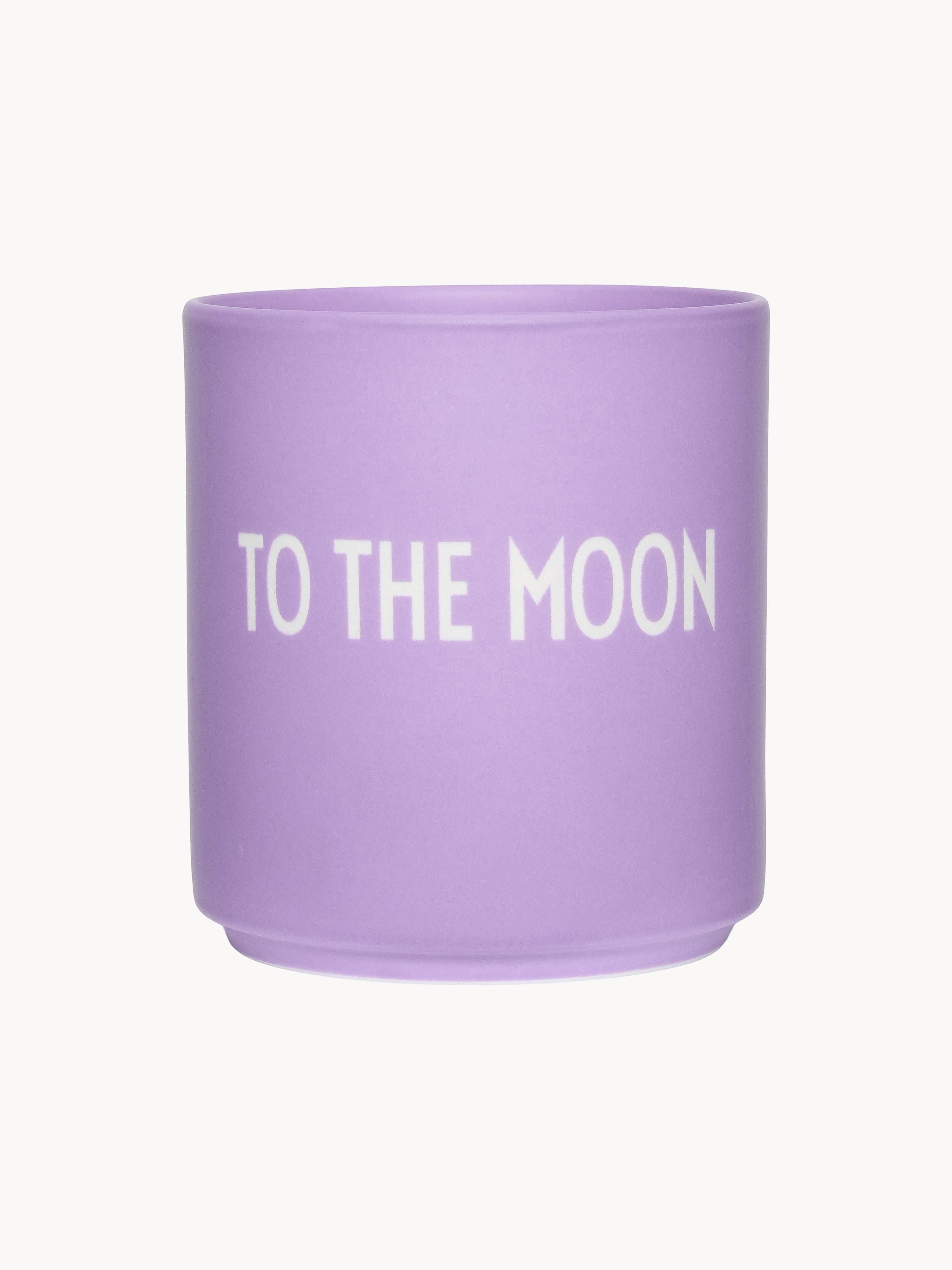 Kopje Favourite To The Moon met opschrift