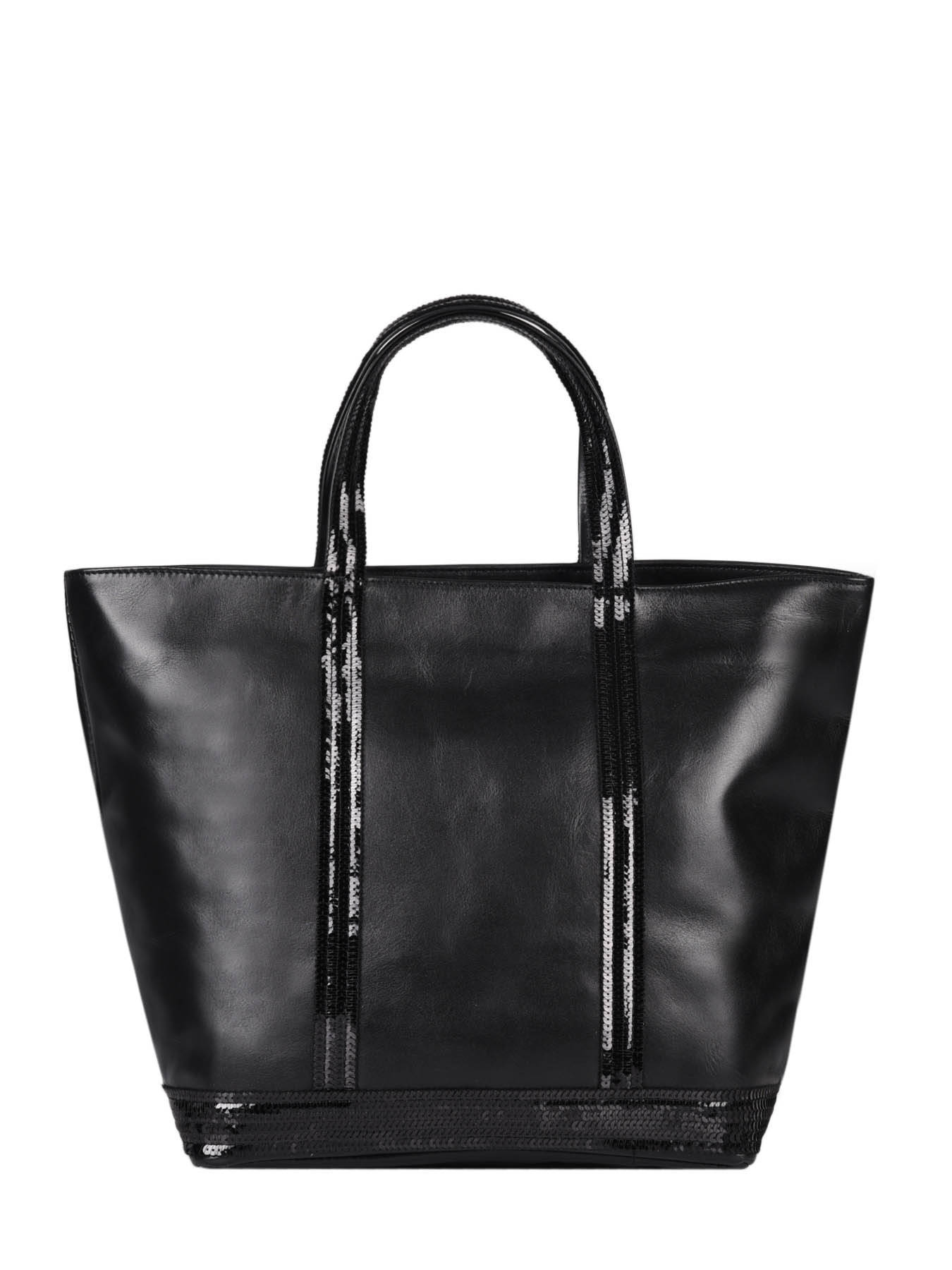 Le Cabas Moyen cuir paillettes VANESSA BRUNO