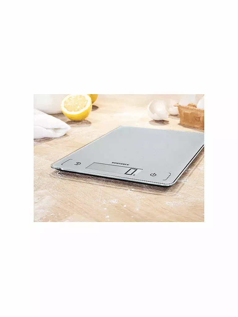 SÖHNLE Digitale Küchenwaage Page Comfort 300 Slim 10kg silber