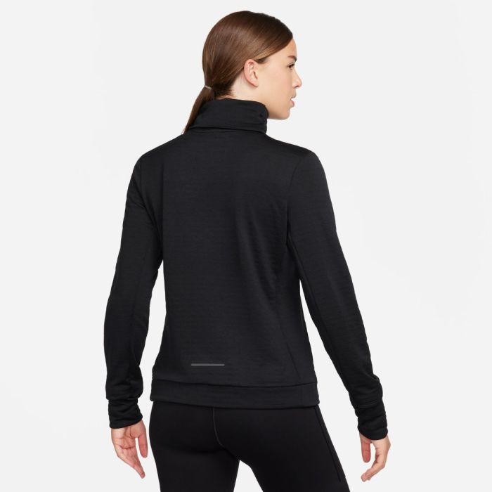 Nike Dame Trøjer Swift Element Turtleneck Midlayer Sort
