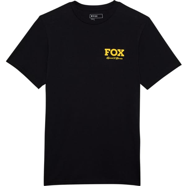 T-shirt FOX SPEED & SERVICE SS PREM TEE BLACK