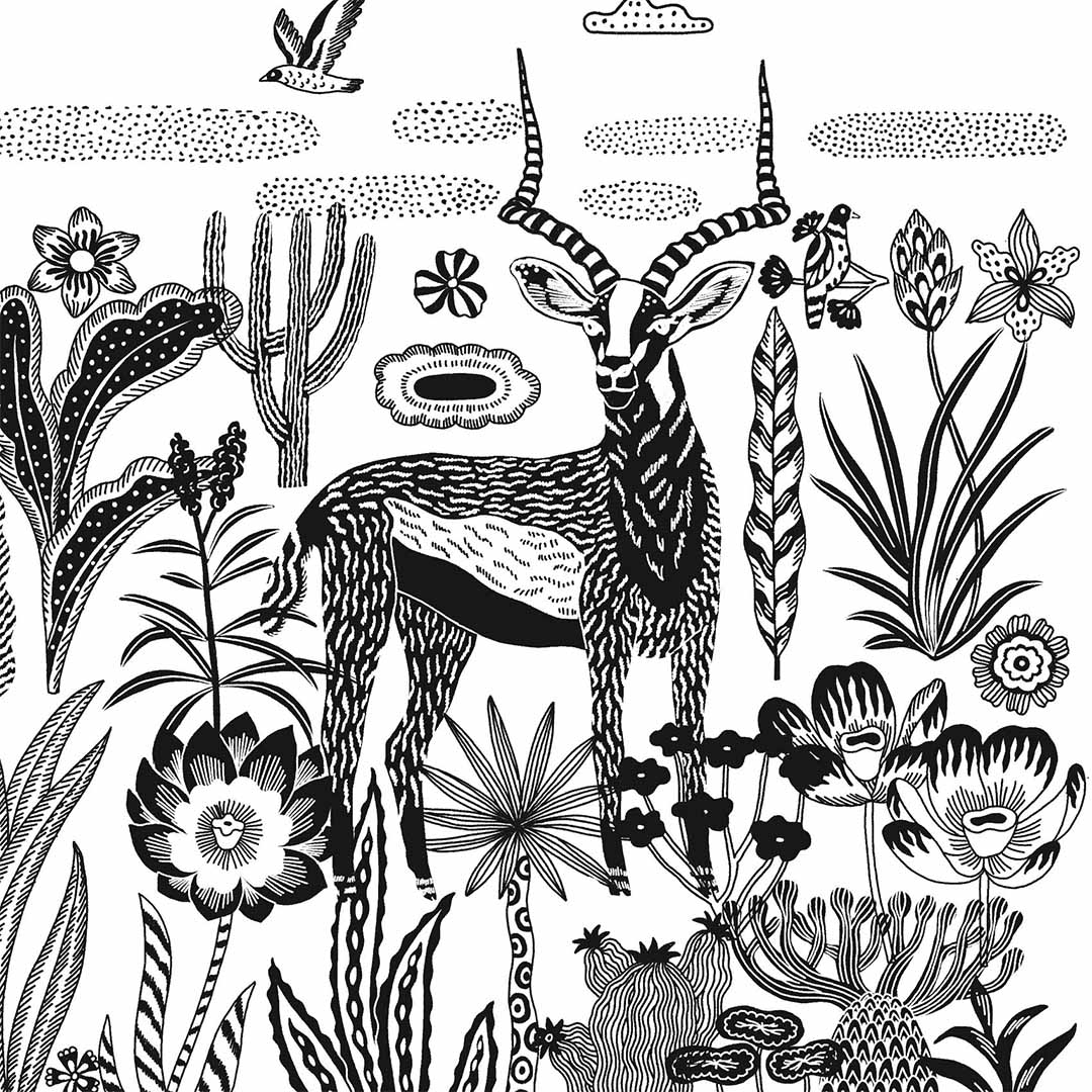Djeco knutselset night-time in the savannah