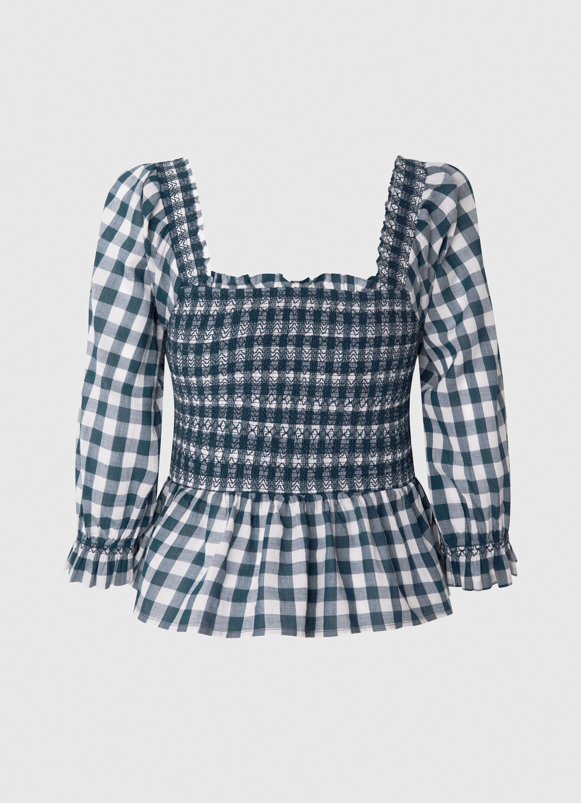 Blusa cropped xadrez - várias cores