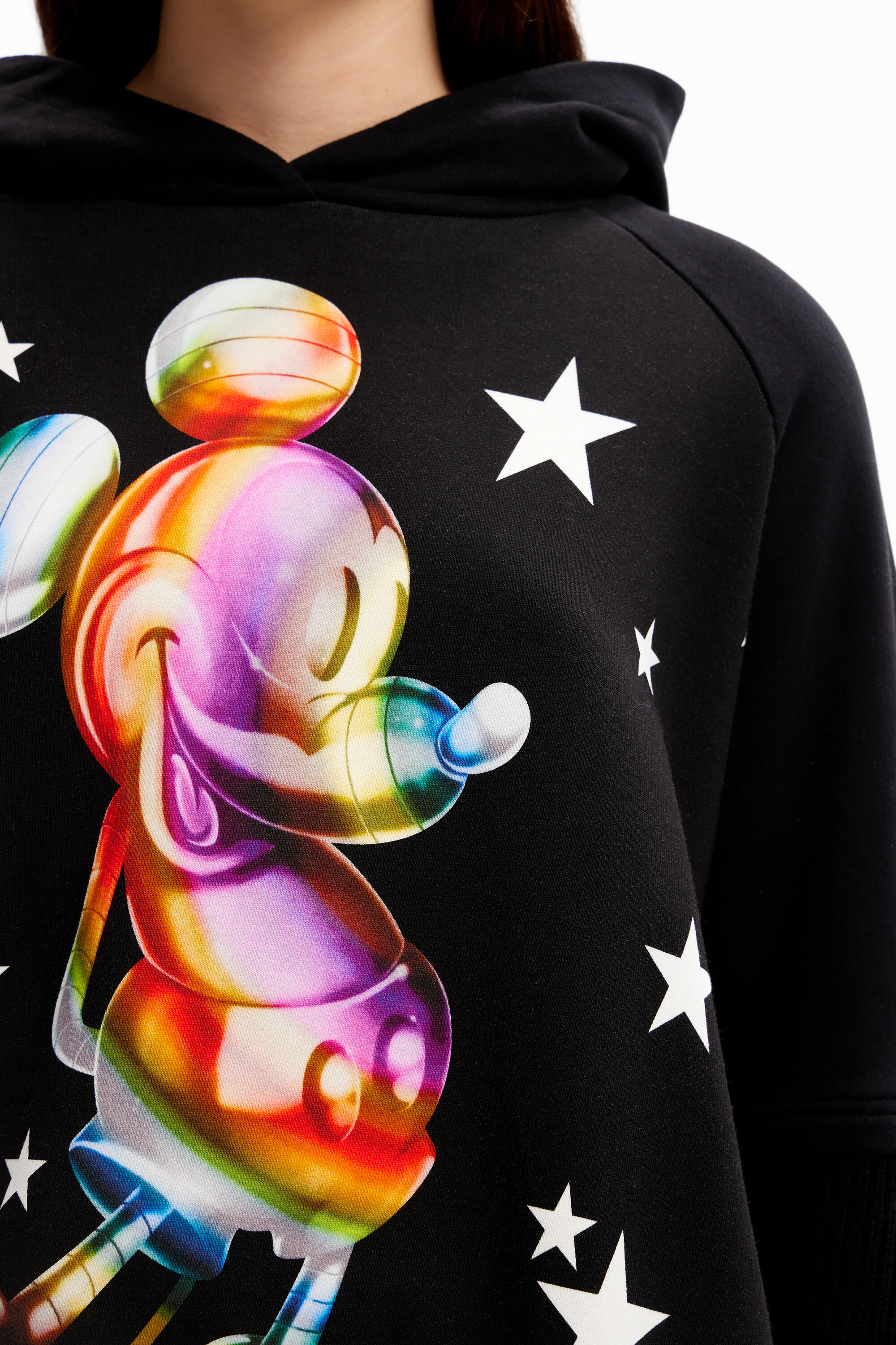 Sweat-shirt oversize Mickey Mouse