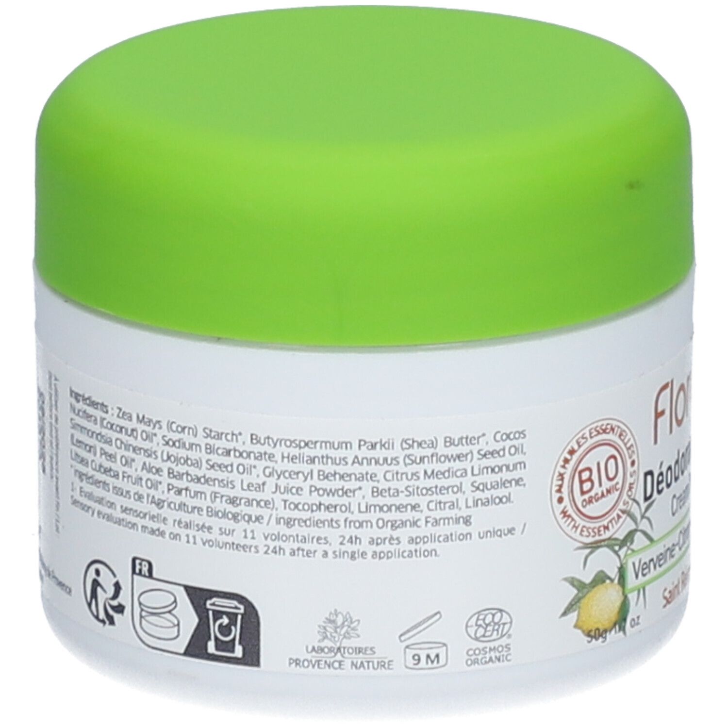 Florame Deodorant Creme Zitronenverbene Bio