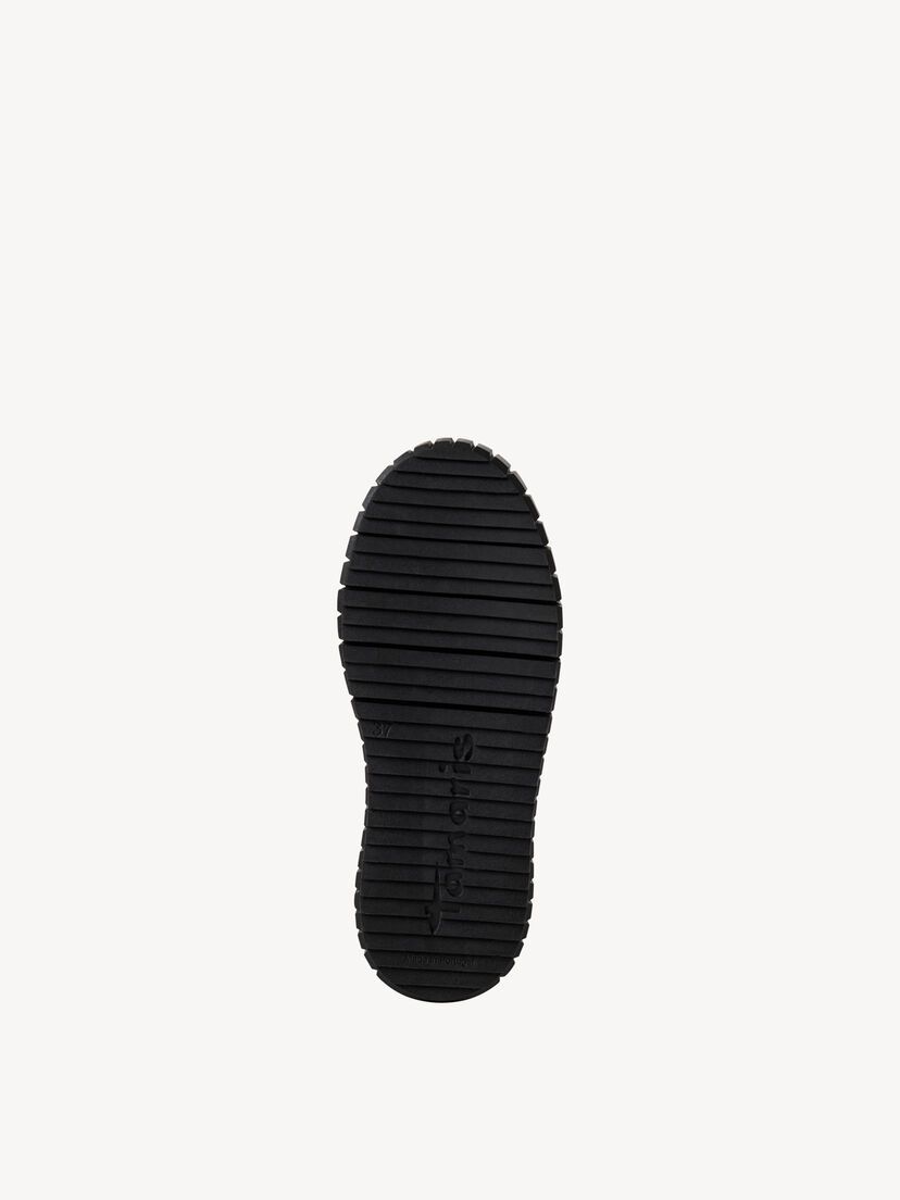 Leren Chelseaboot - zwart