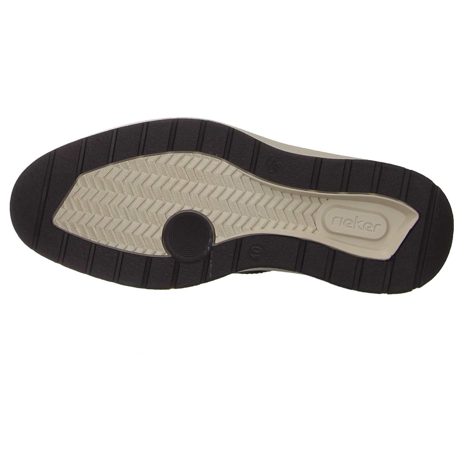 Rieker Slipper schwarz schwarz