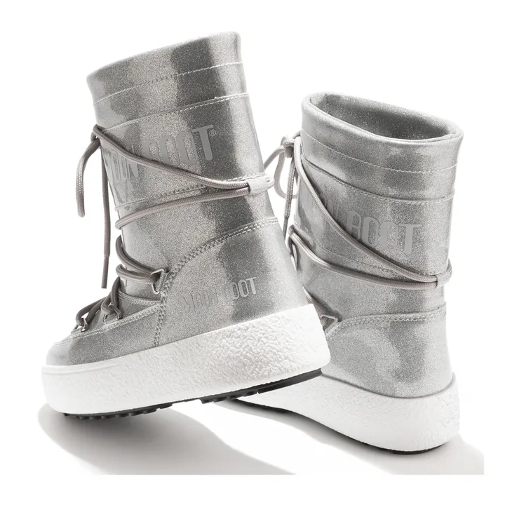 Moon Boot Moon Boot Jtrack Tube Glitter | Argenté