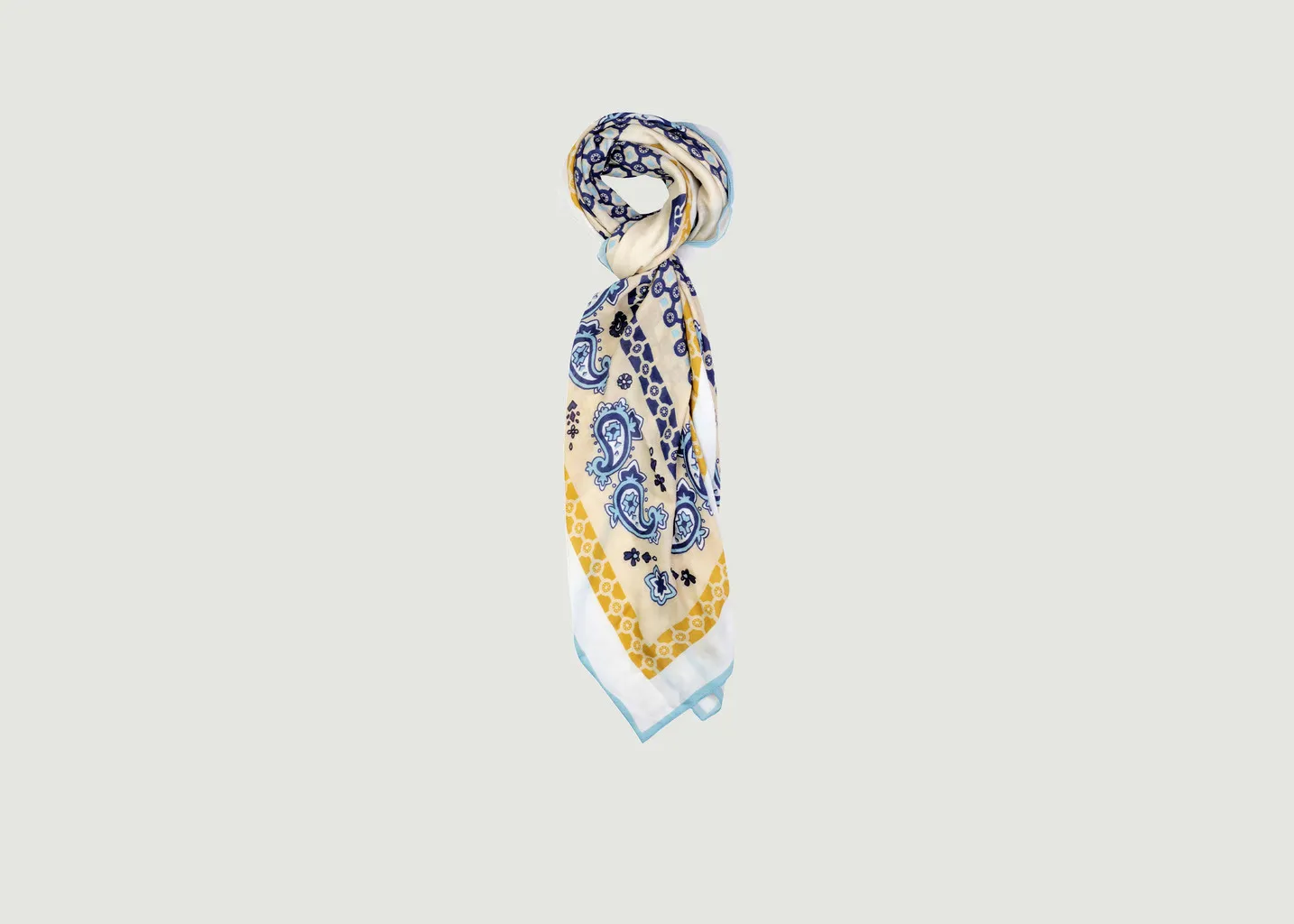 Foulard Paris x Los Angeles Cinabre x Esquivel Cinabre