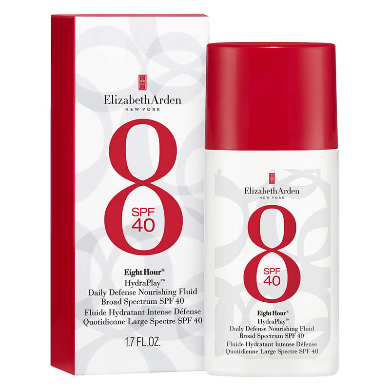 Elizabeth Arden - Eight Hour - HydraPlay - Daily Defense Nourishing Fluid - SPF40, 50ml