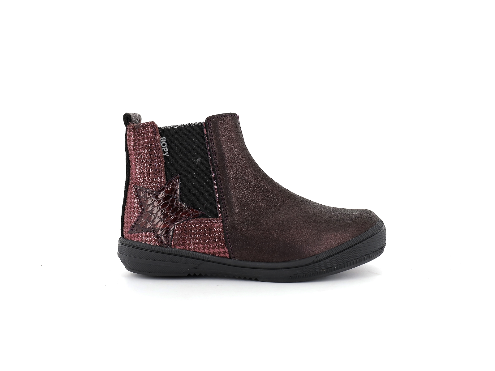Bopy-SAMALO Cuir Bordeaux