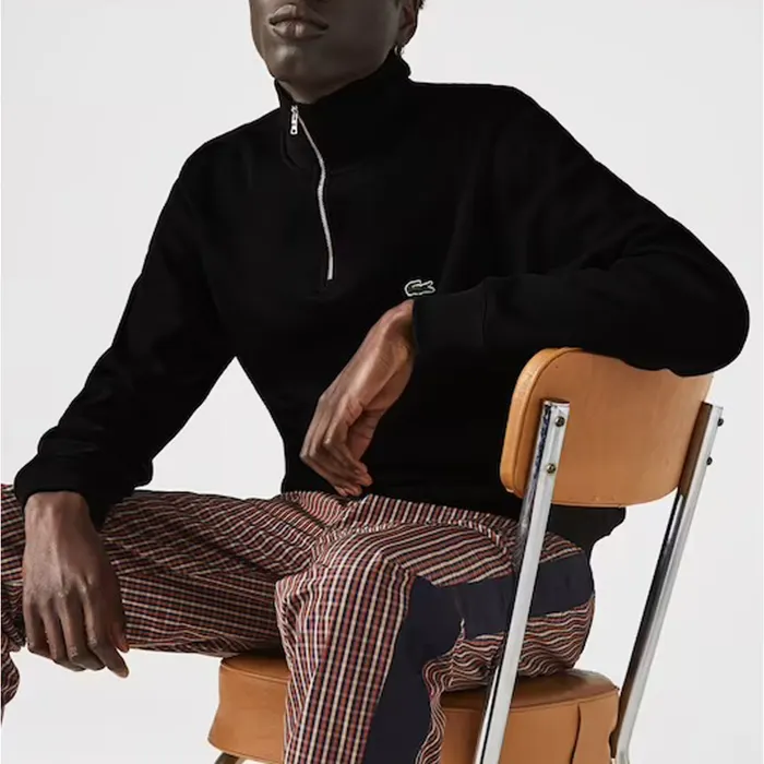 Lacoste Zip Stand-Up Collar Sweater Heren