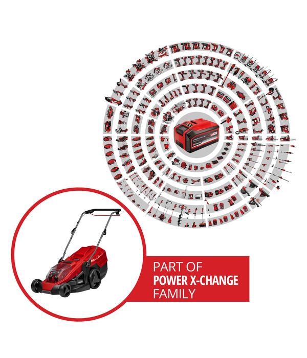 Einhell Akku-Rasenmäher GE-CM 36/43 Li M,