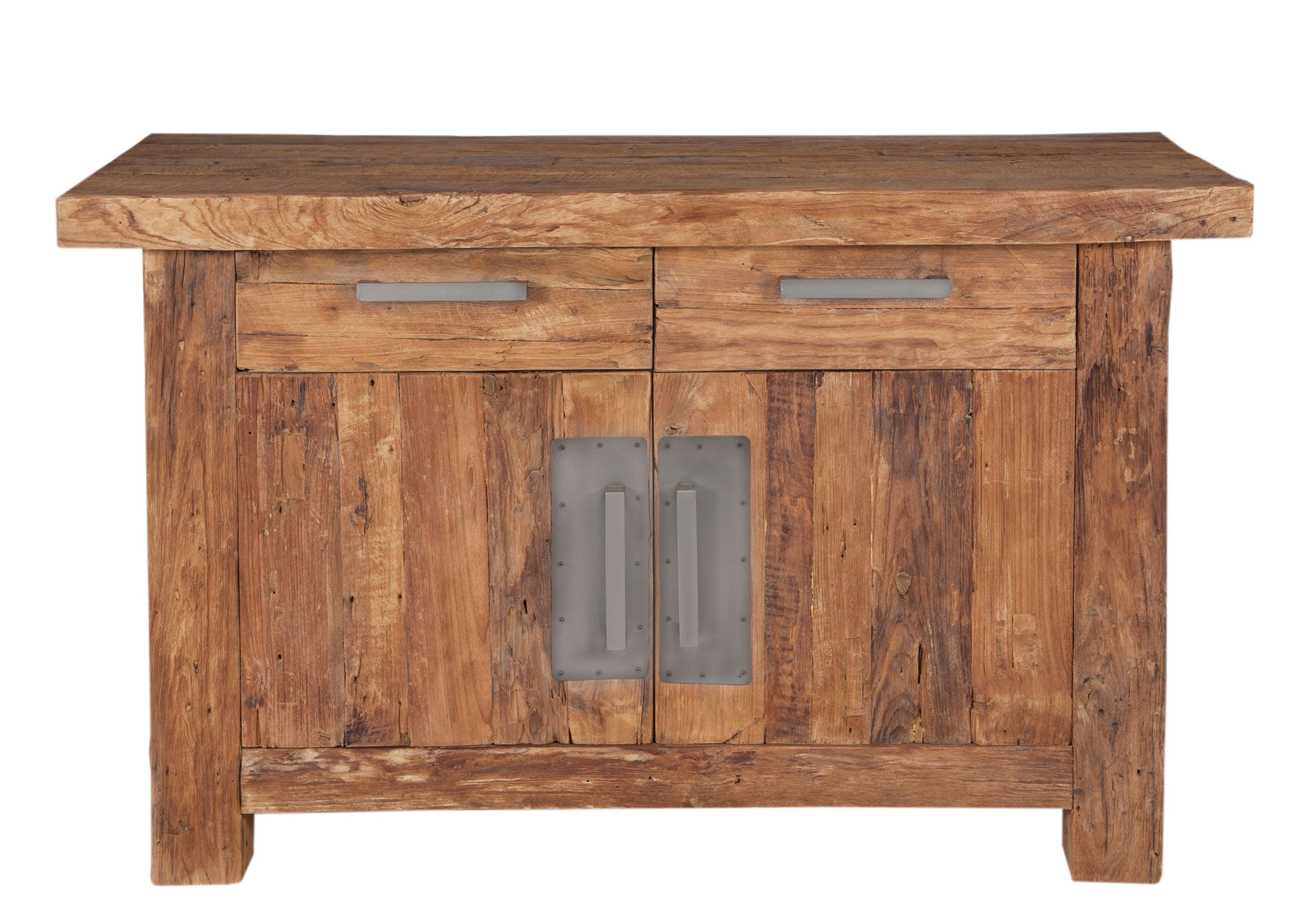 Kommode CORAL Teakholz Schubladenschrank Sideboard Wohnzimmer Mehrzweck Schrank