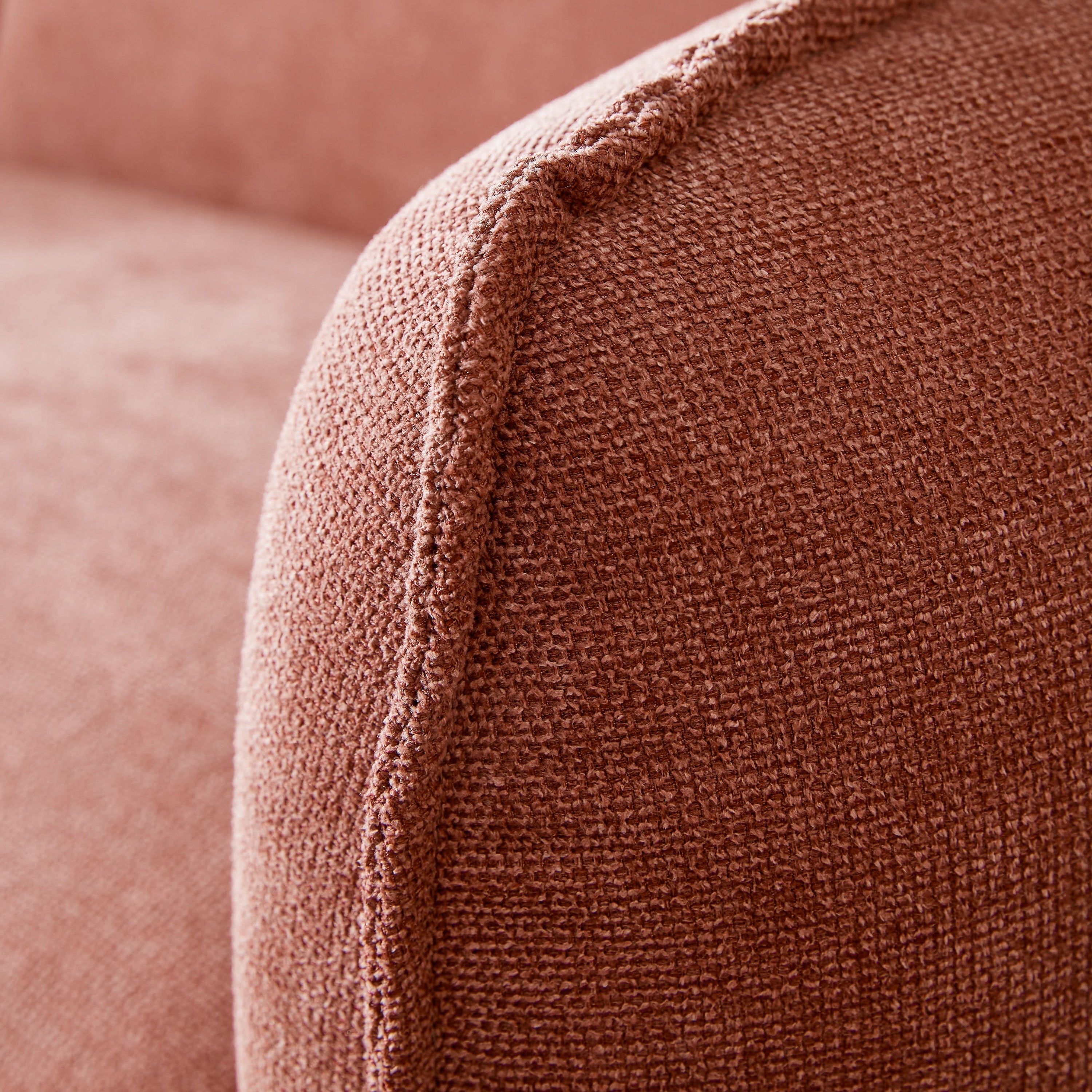 by fonQ Soft U-bank Links - Micro Chenille - Oud Roze