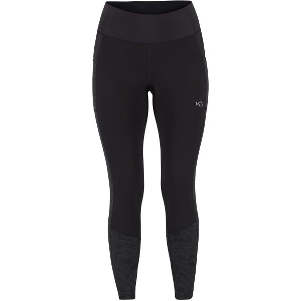 Collant ski de fond KARI TRAA VILDE THERMAL TIGHTS BLACK