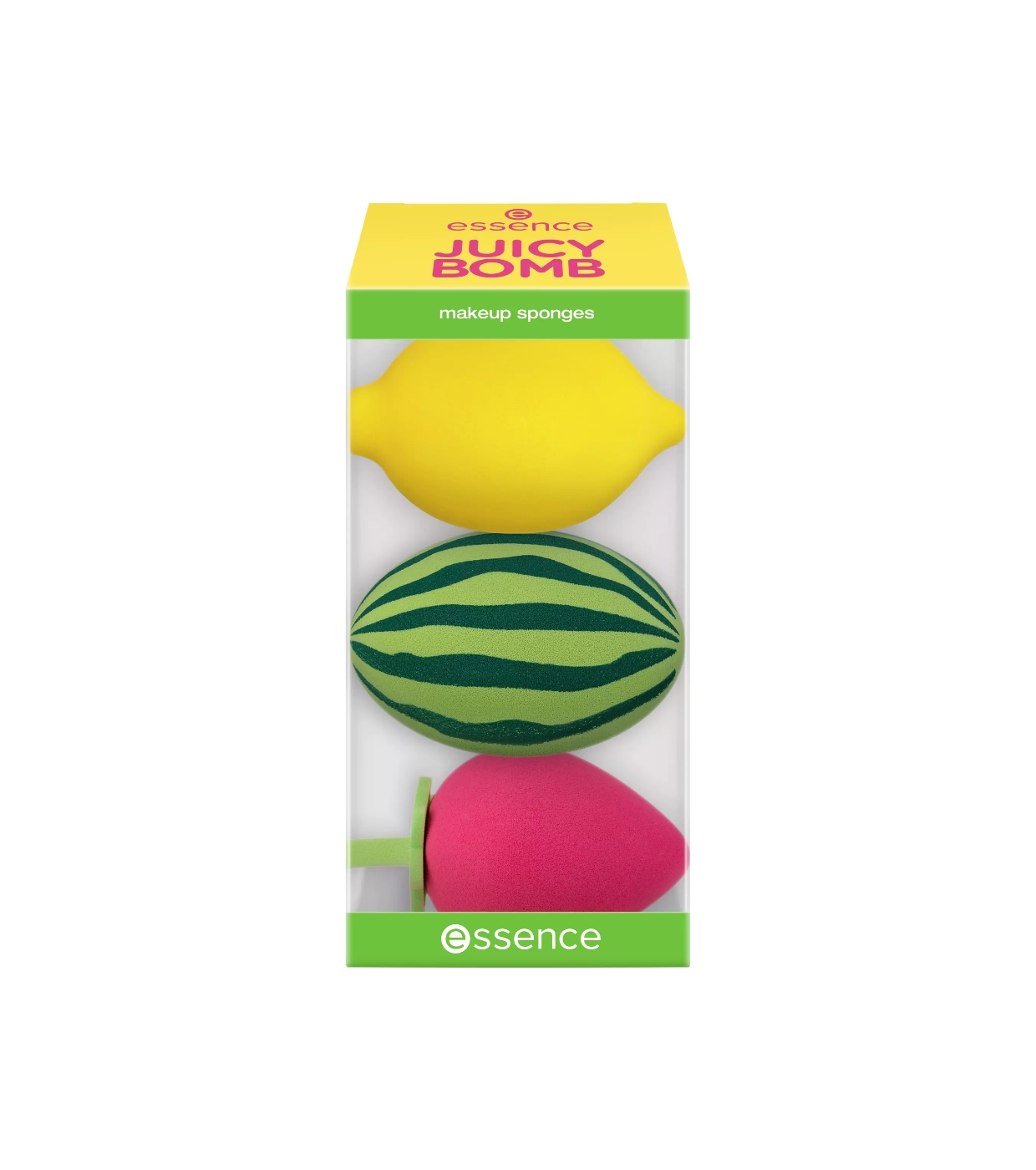 essence - *Juicy Bomb Party* - Trio de esponjas de maquiagem