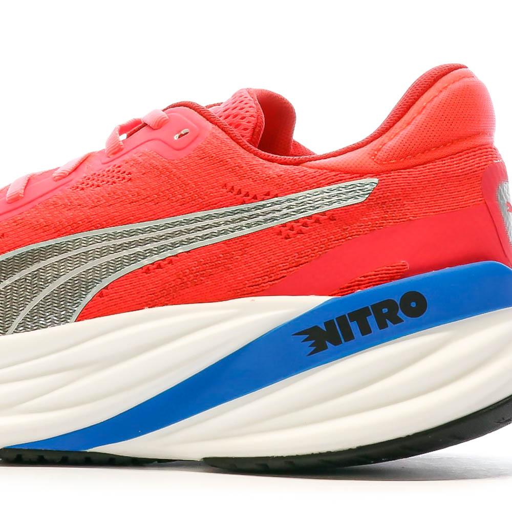 Puma Chaussures de running Rouge/Blanche Homme Puma Magnify Nitro
