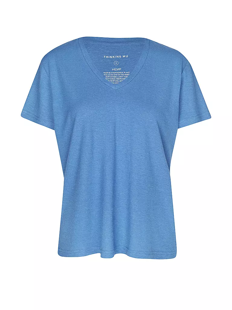 THINKING MU T-Shirt CLAVEL blau