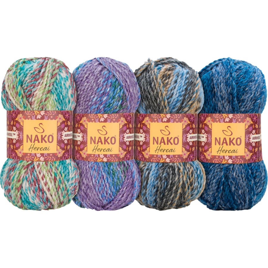 Baumwollgarn meliert Elina 100 g / Knäuel